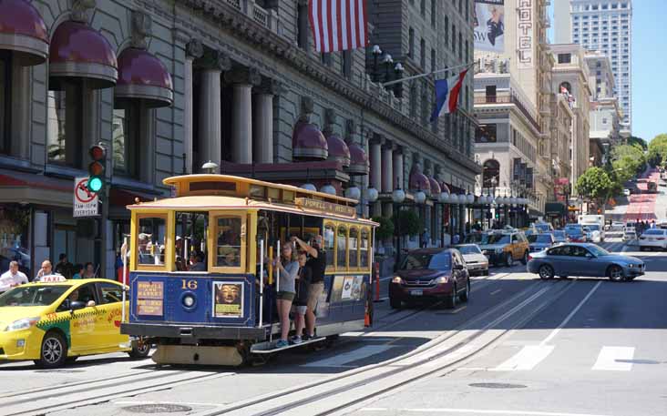 MUNI cable car 16